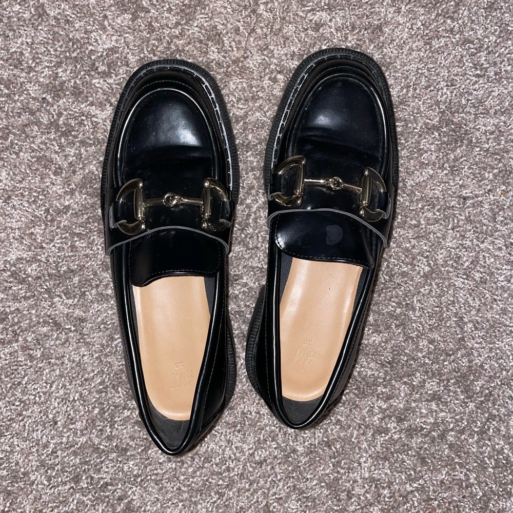 h&m platform loafers!